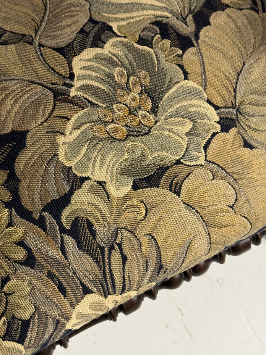 Lot de 2 chaises de style Louis XIII, XIXe siècle-photo-2