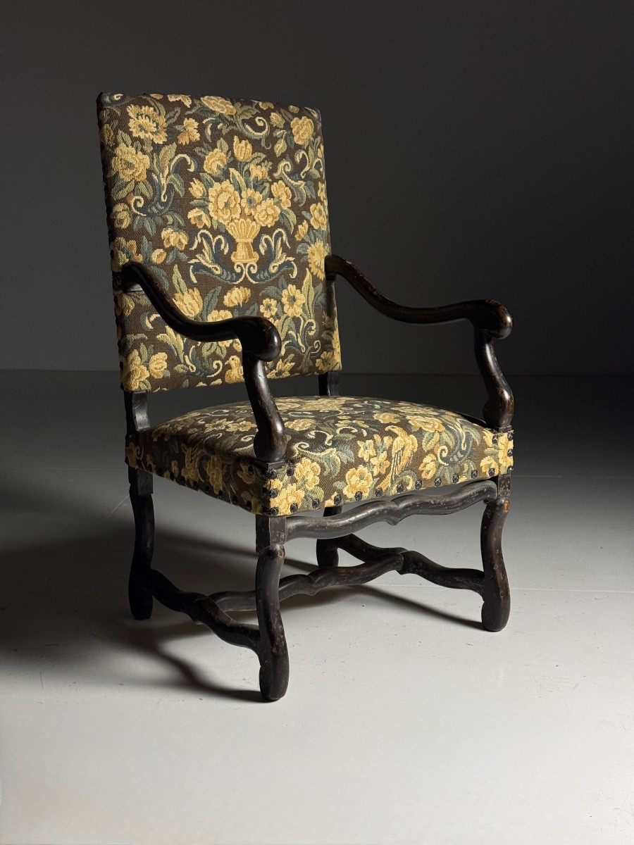 Lot de 2 fauteuils Os de Mouton-photo-3