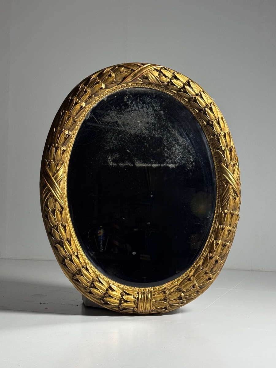 Miroir de style Empire français, XIXe siècle-photo-2