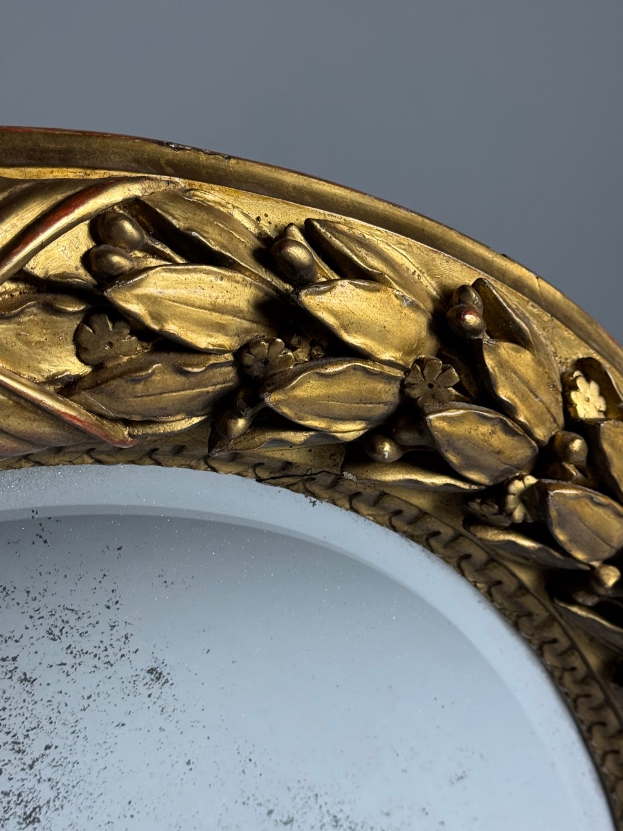 Miroir de style Empire français, XIXe siècle-photo-3