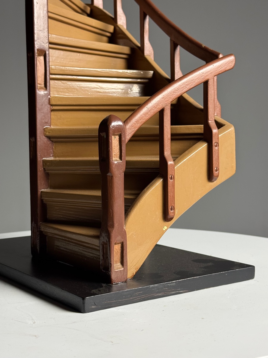 Architectural Model Staircase From The 20th Century-photo-4