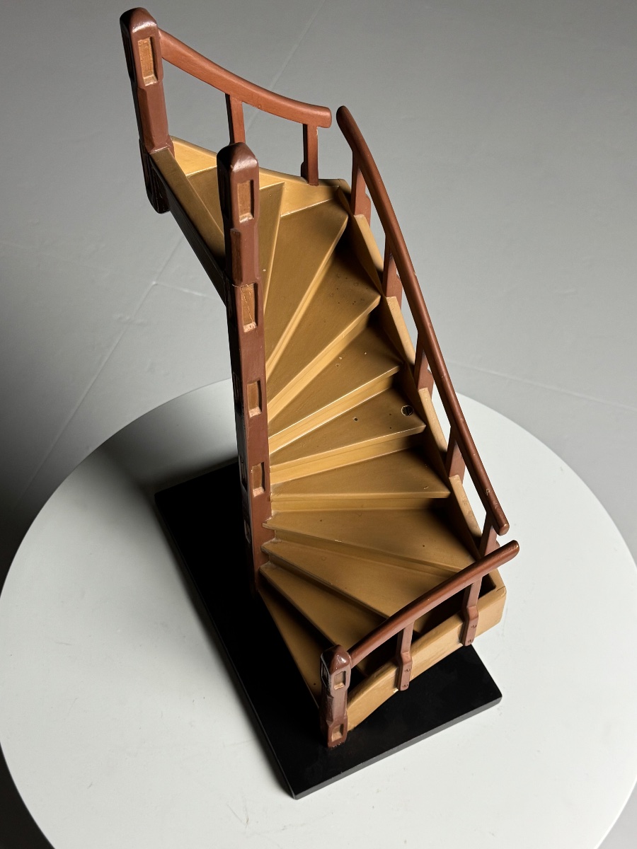 Architectural Model Staircase From The 20th Century-photo-2