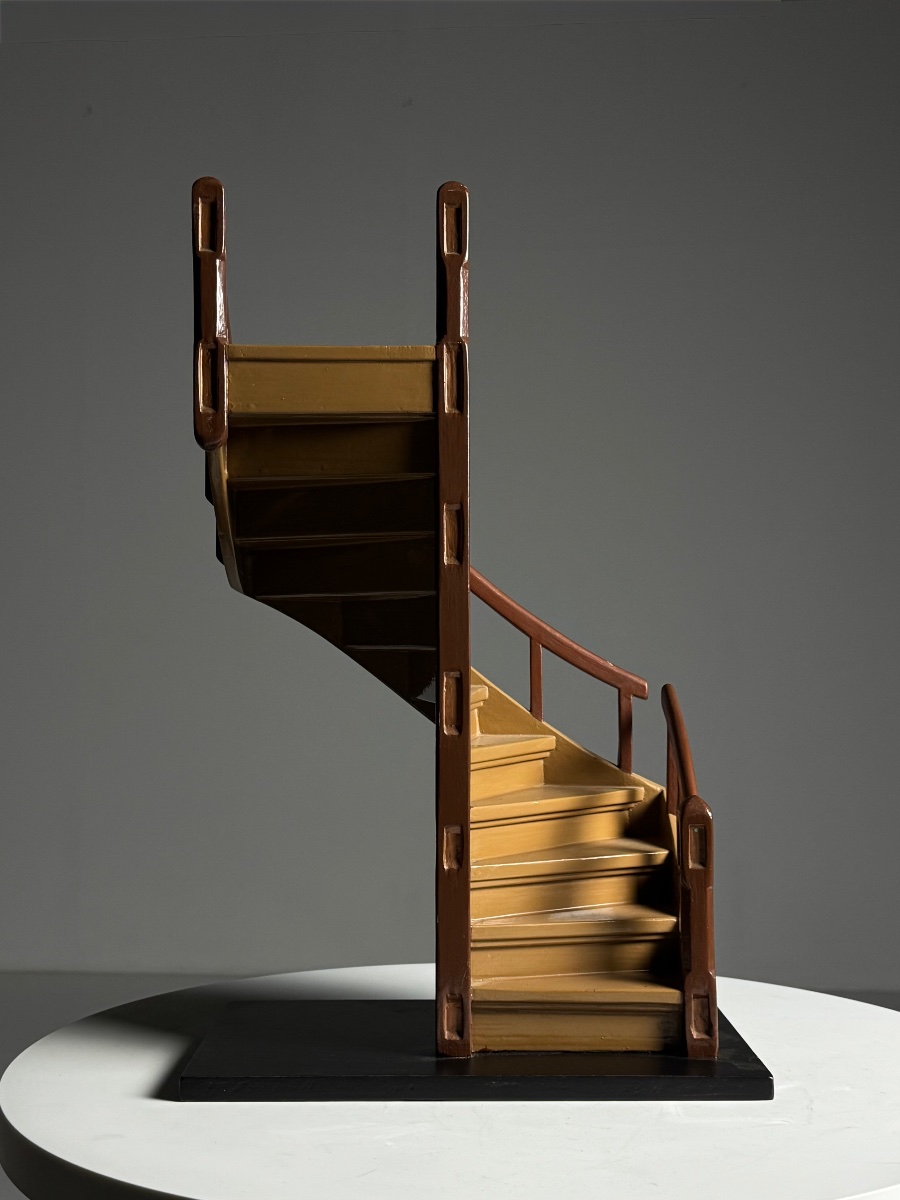 Architectural Model Staircase From The 20th Century-photo-3
