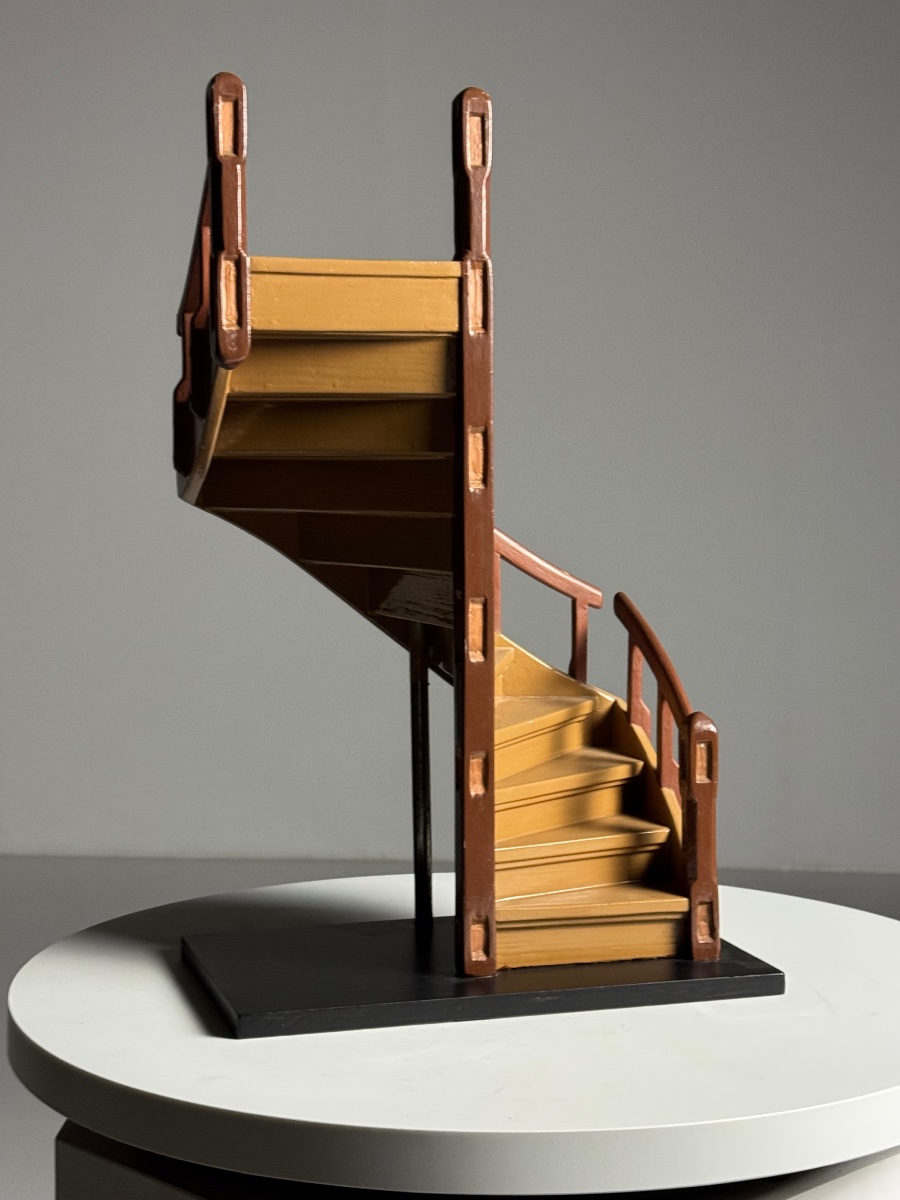 Architectural Model Staircase From The 20th Century