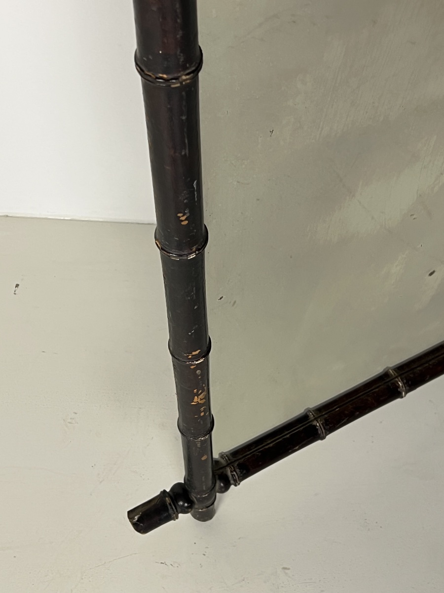 Faux bamboo mirroir-photo-3
