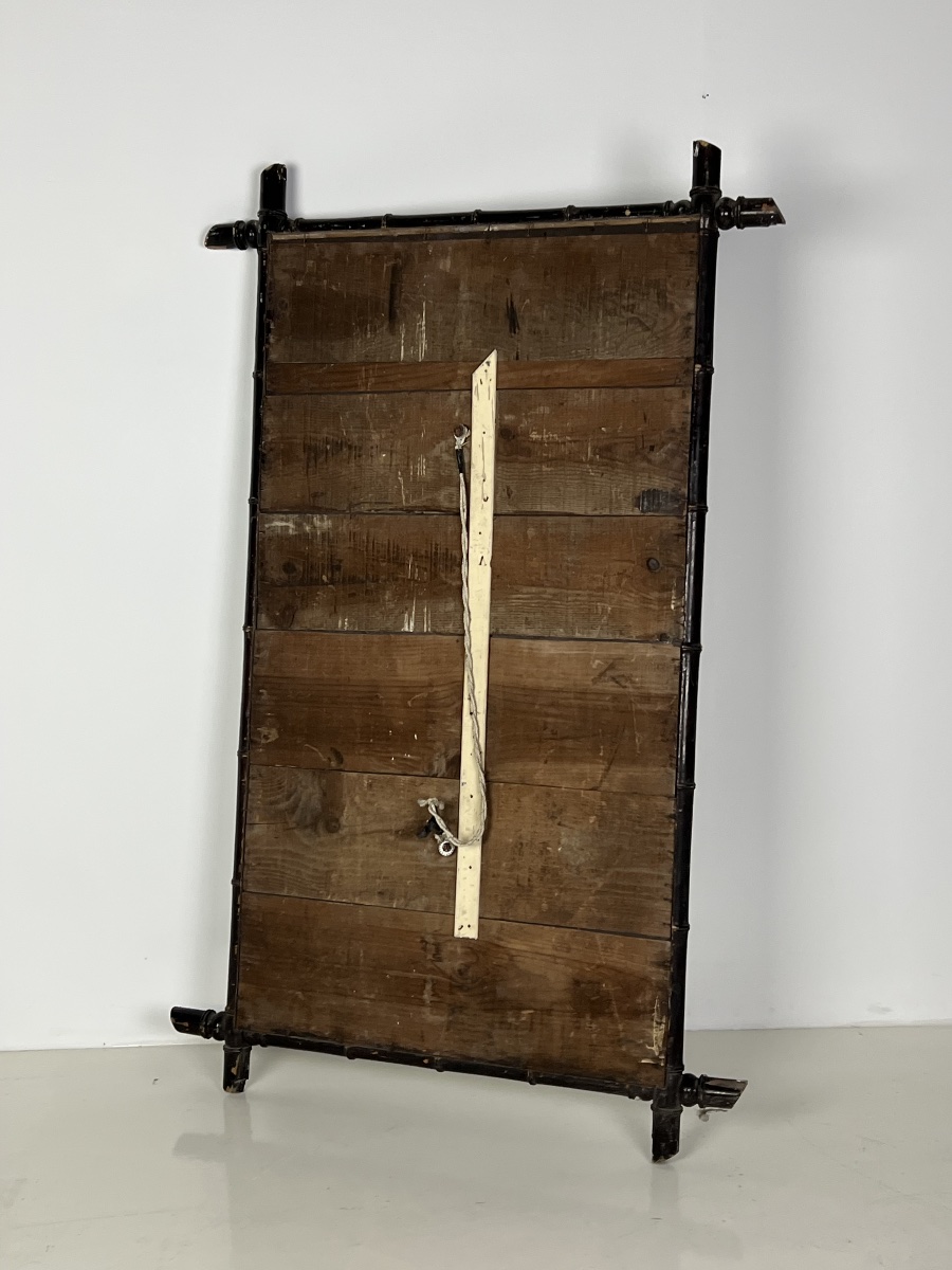 Faux bamboo mirroir-photo-5