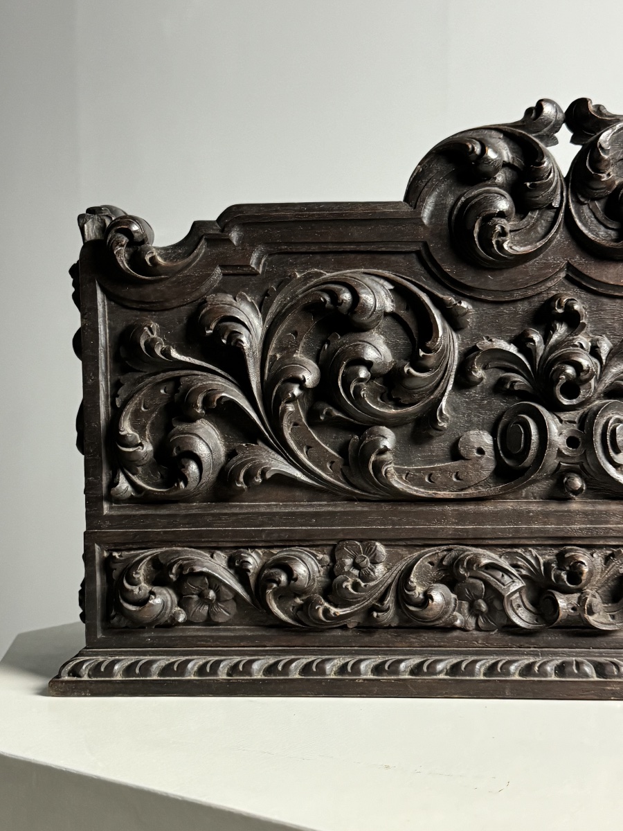 Hand-hewn Oak Letter Holder-photo-4
