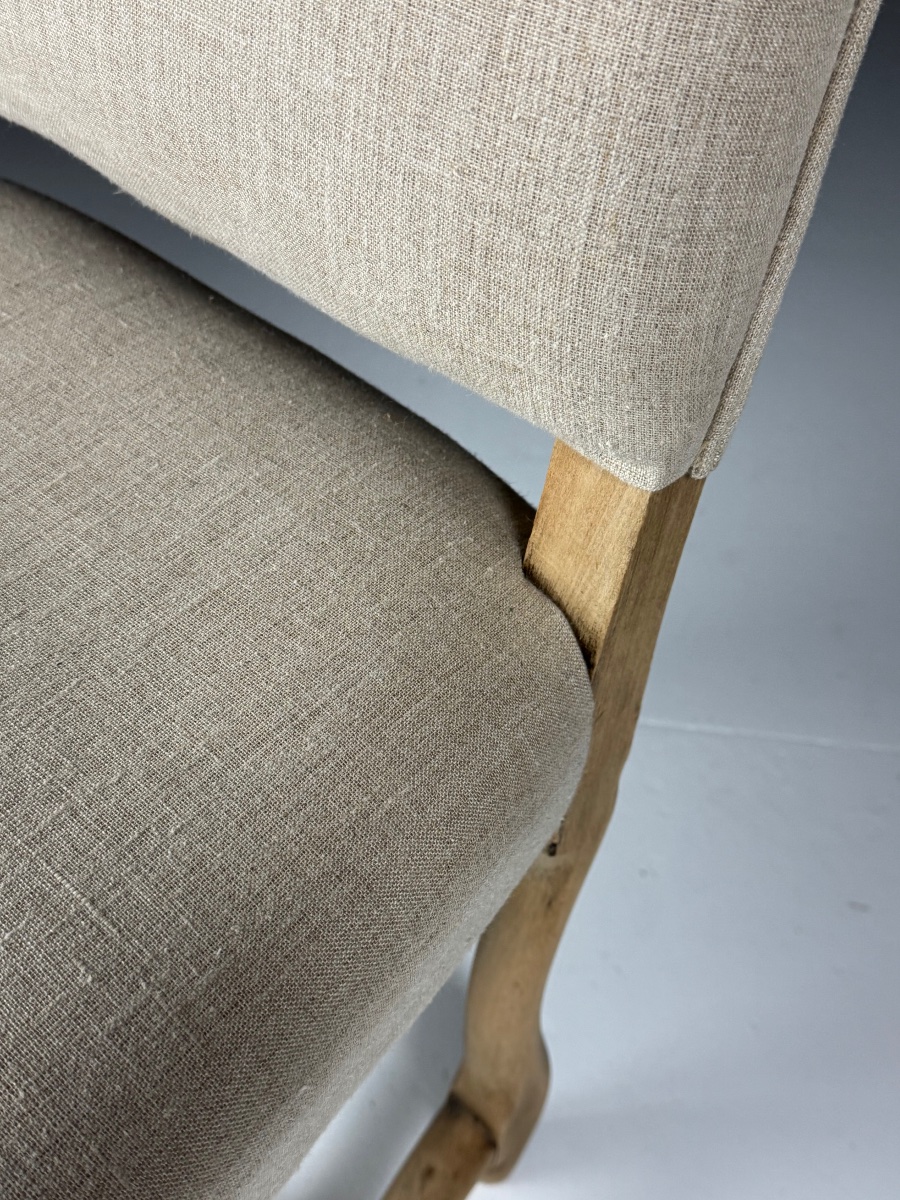 Lot de 4 chaises de salle à manger Os de Mouton-photo-7