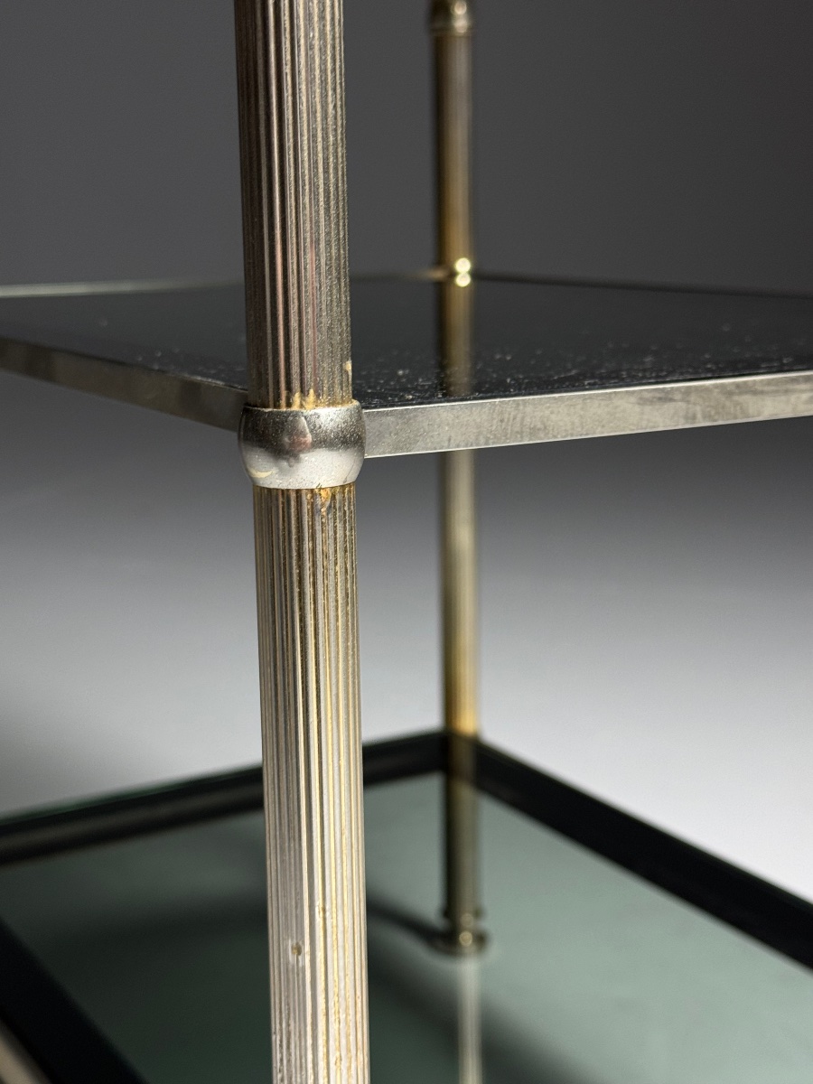 Set Of 2 Vintage Side Tables-photo-4
