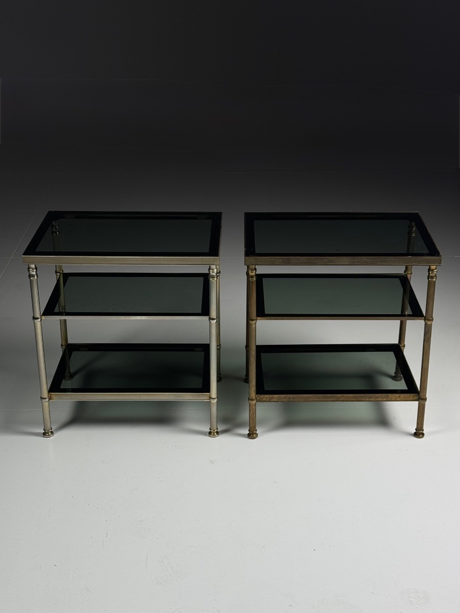 Set Of 2 Vintage Side Tables-photo-8