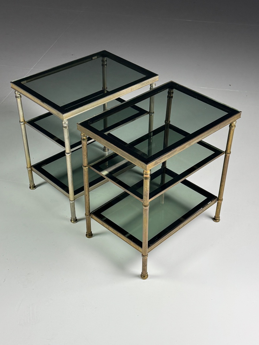 Set Of 2 Vintage Side Tables
