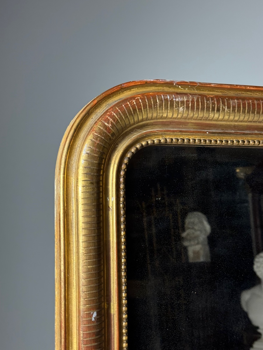 Large 19th Century Louis-philippe Mirror-photo-4