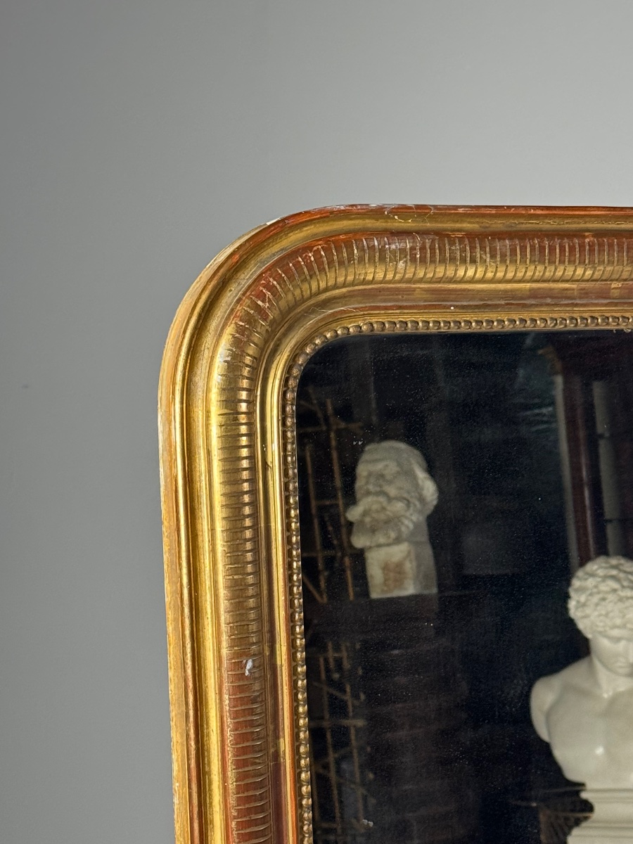 Large 19th Century Louis-philippe Mirror-photo-6