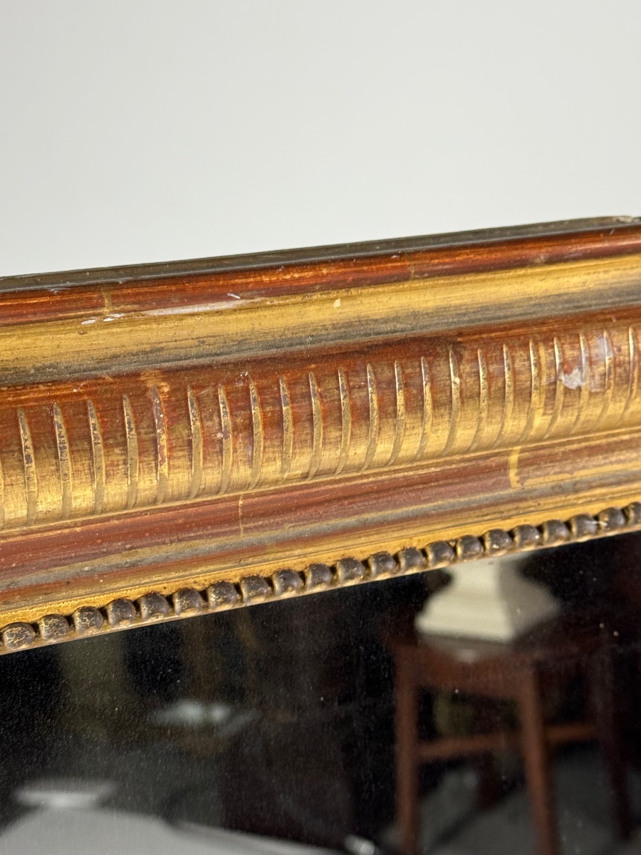 Large 19th Century Louis-philippe Mirror-photo-7