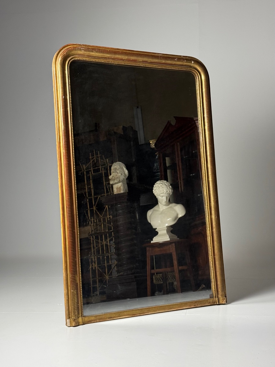 Large 19th Century Louis-philippe Mirror
