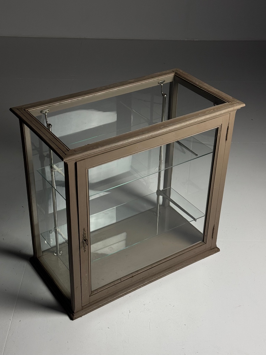 Vitrine française grise-photo-3