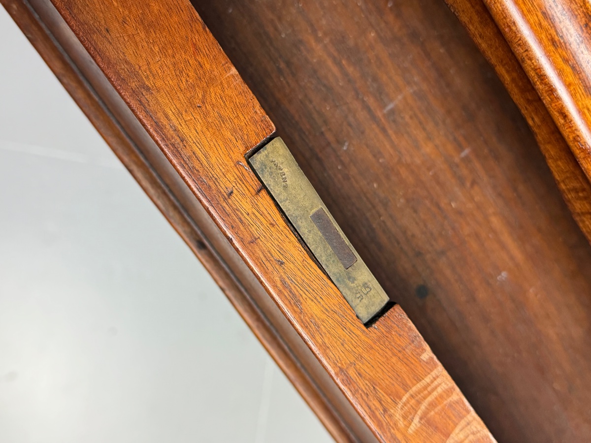 English Mahogany Desk, 19th Century-photo-3