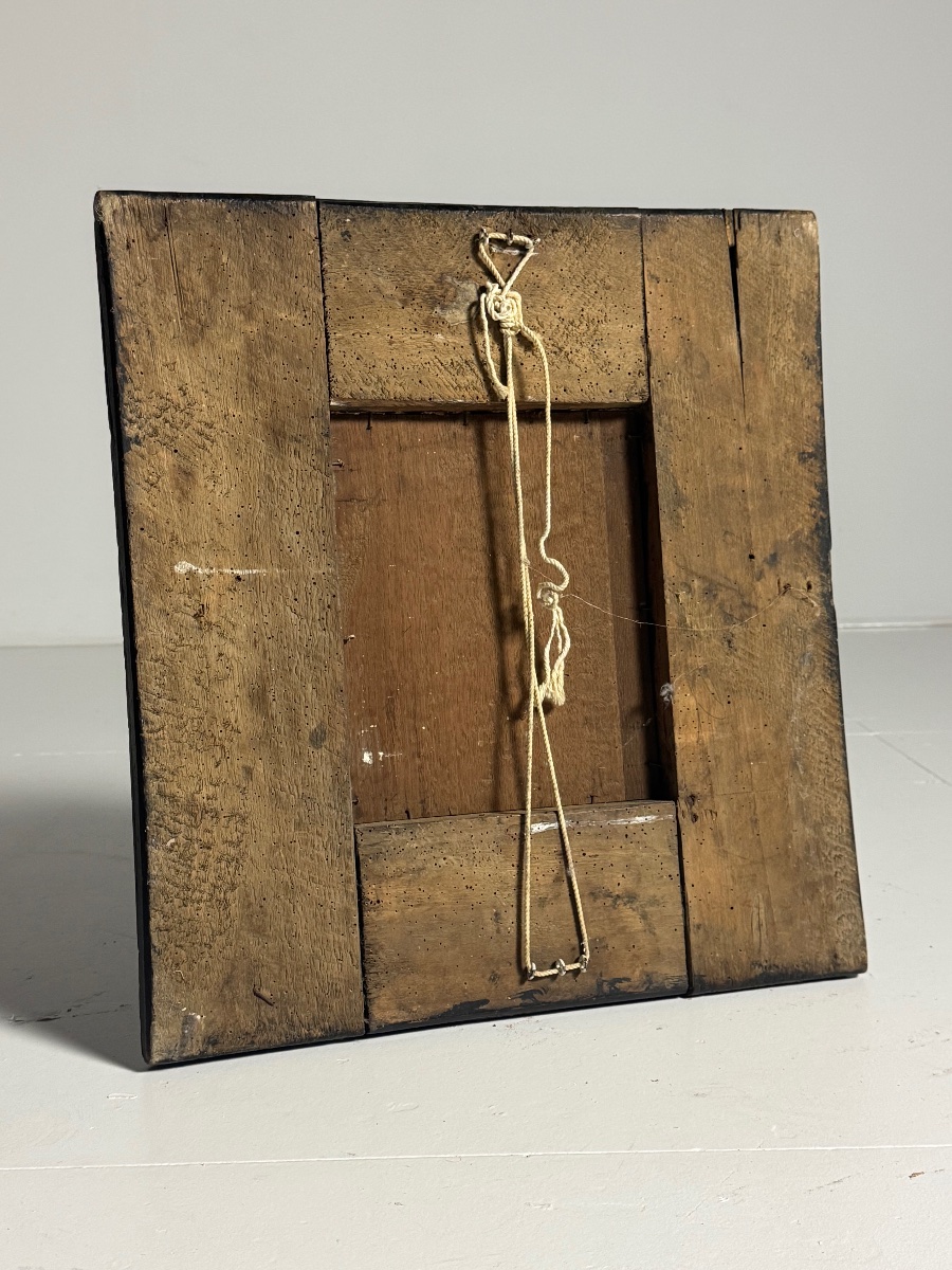 Miroir à cadre mouluré, XVIIIe siècle-photo-1