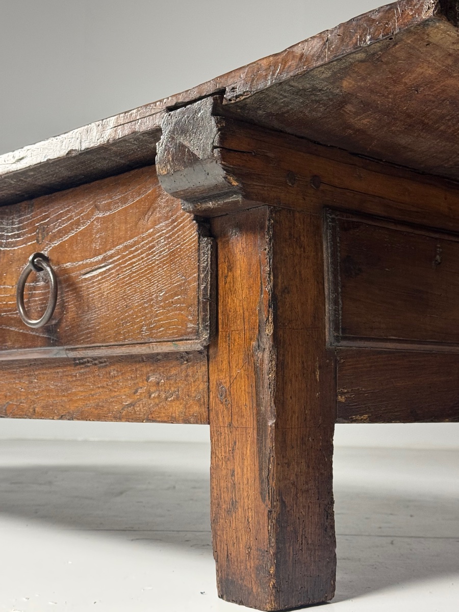 Table basse espagnole du XVIIIe siècle-photo-7