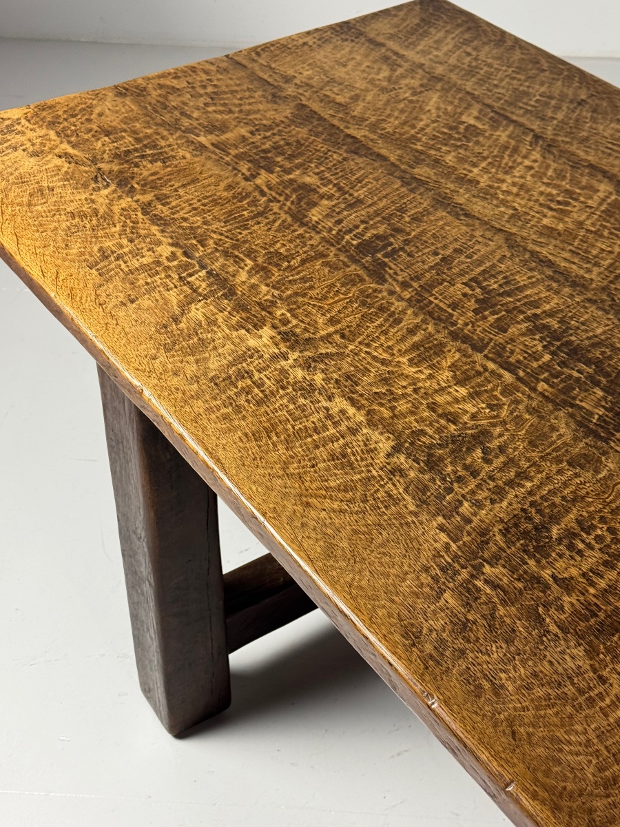 Belgian Monastic Table, 280 Cm, Made Of Oak-photo-4