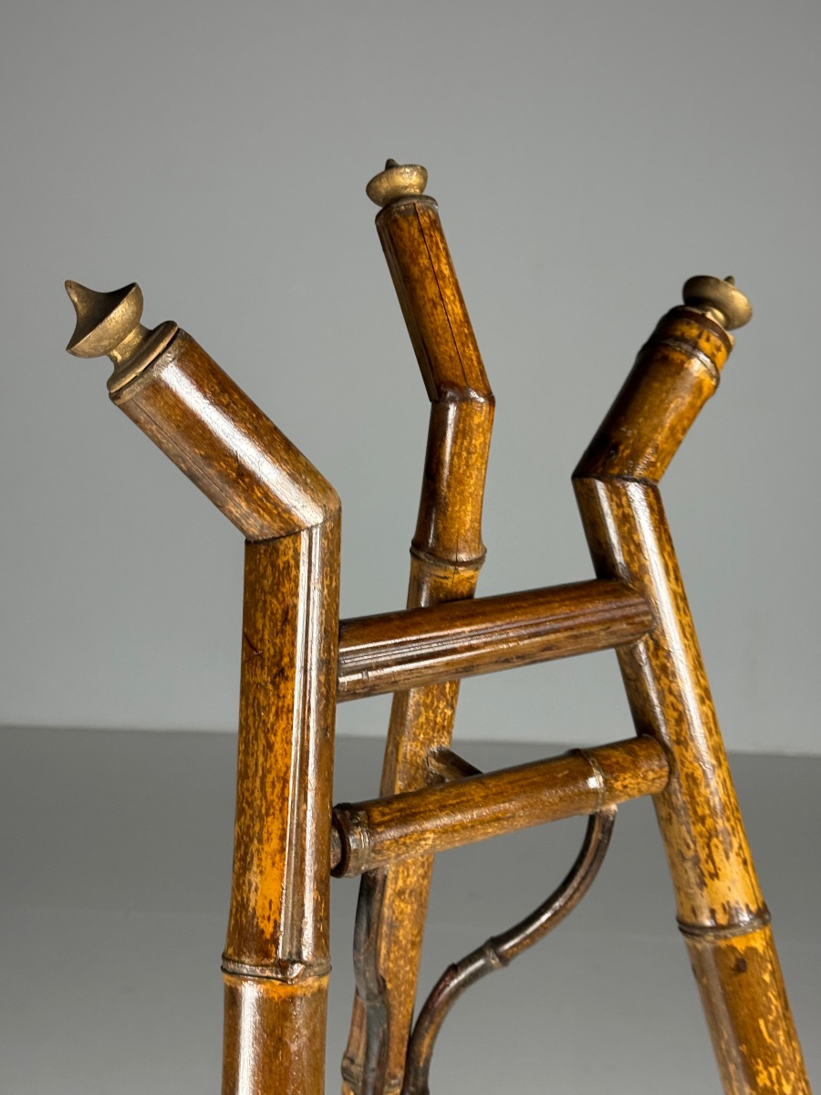 Faux Bamboo Easel, Circa 1900-photo-4