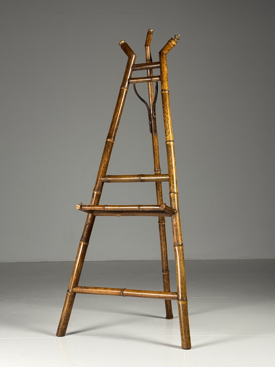 Faux Bamboo Easel, Circa 1900-photo-1