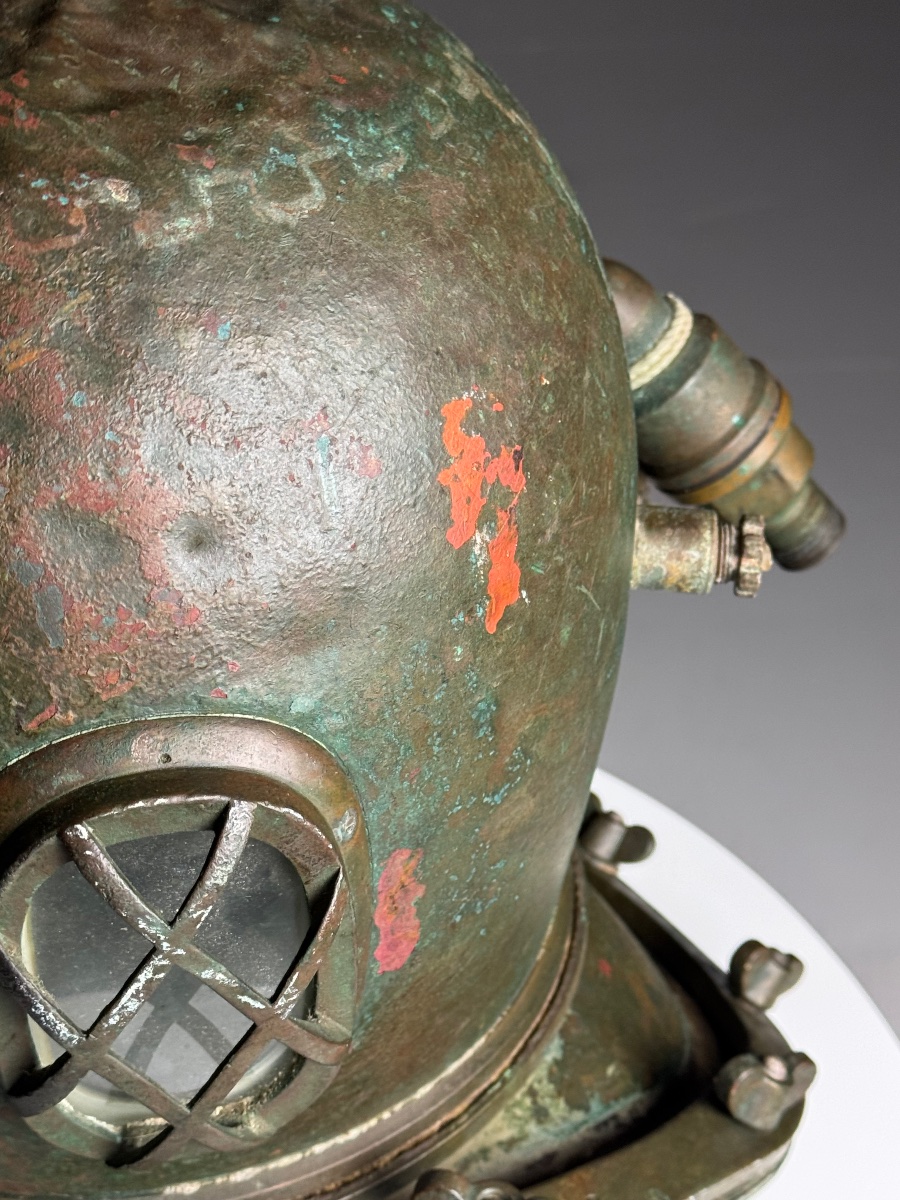 Casque de plongée coréen / japonais, 1920-1960-photo-2