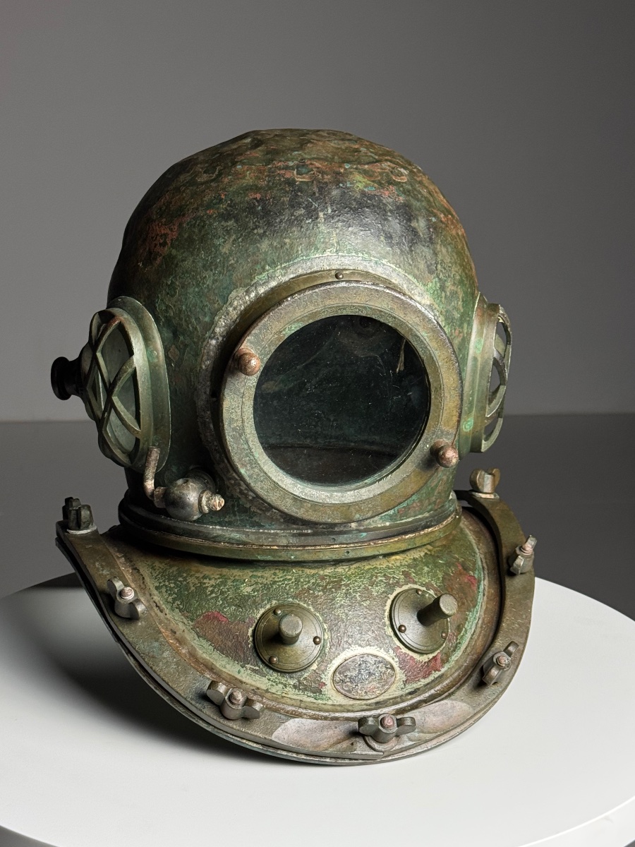 Casque de plongée coréen / japonais, 1920-1960