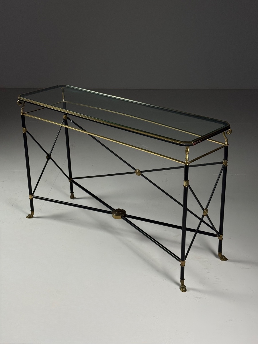 Neoclassical Console Table, Circa 1960-photo-2