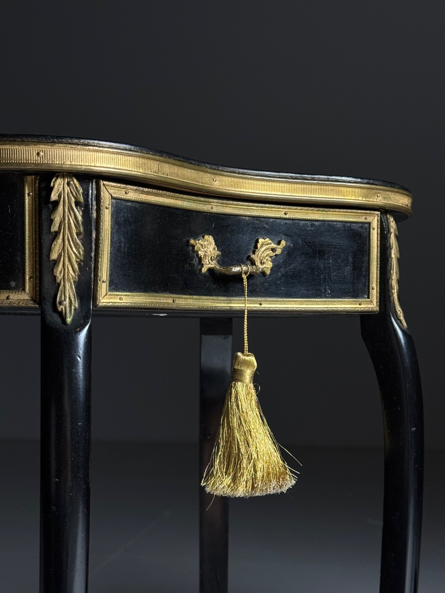 Set Of 2 Chinoiserie-style Nightstands -photo-5