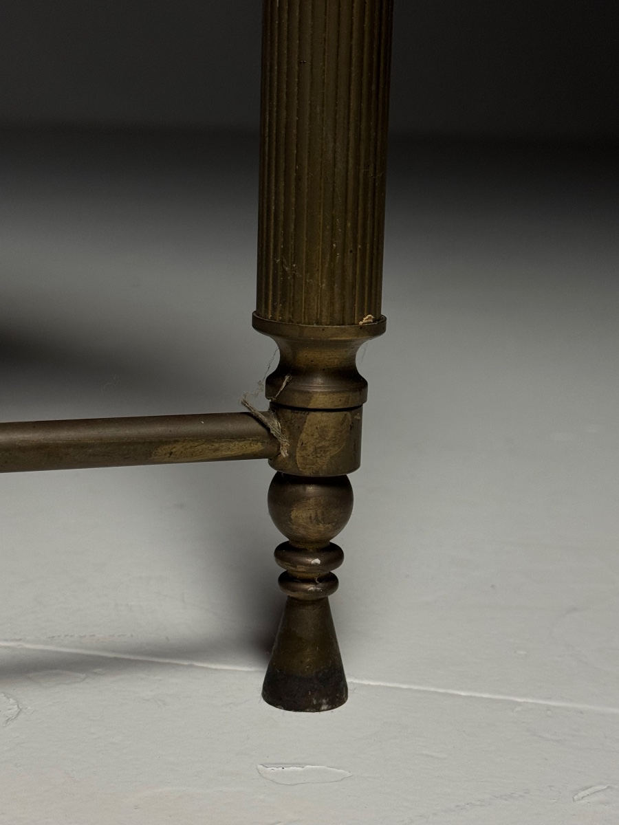 Table basse des années 60 avec miroir-photo-3