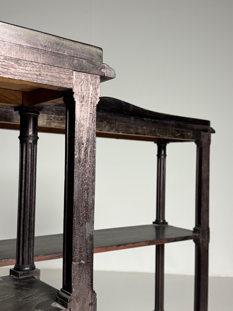 Lot de 2 étagères de style Louis XVI-photo-3