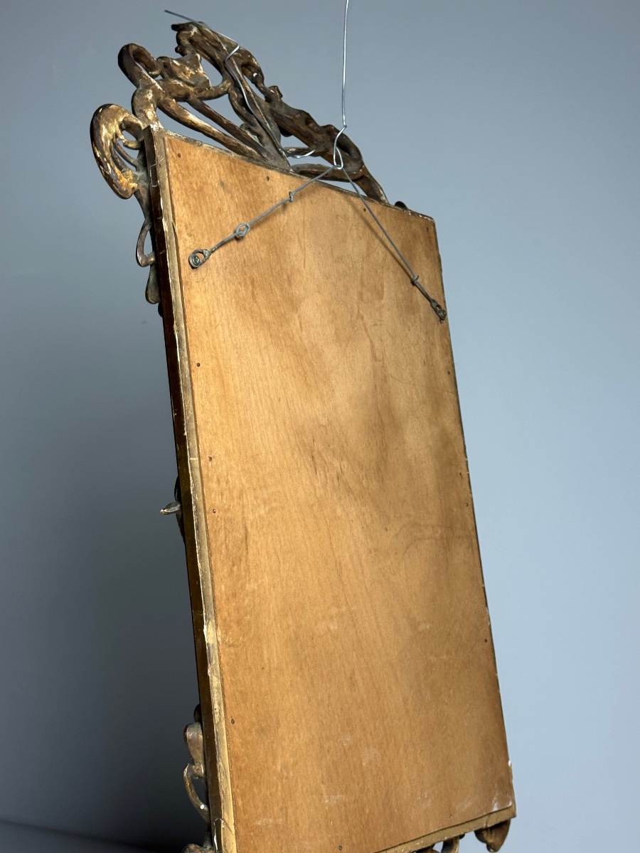 Art Nouveau Mirror, Circa 1900-photo-5