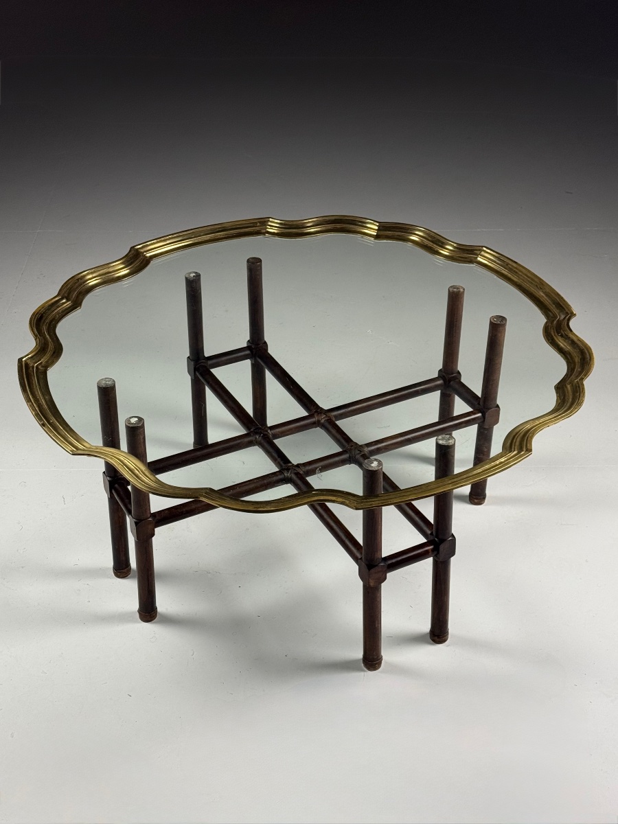 Glass Coffee Table From The 1970s-photo-1