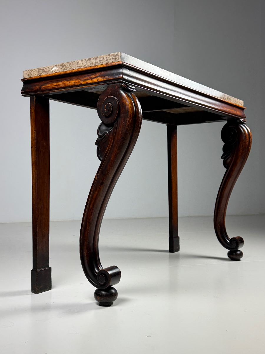 19th-century English Console Table-photo-4