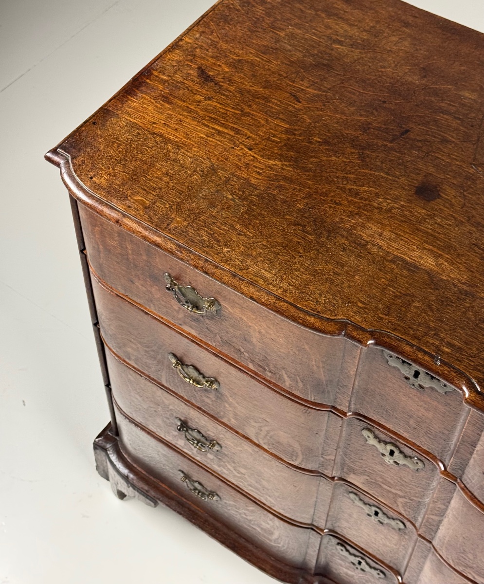 Dutch Oak Chest Of Drawers, 1760-photo-4