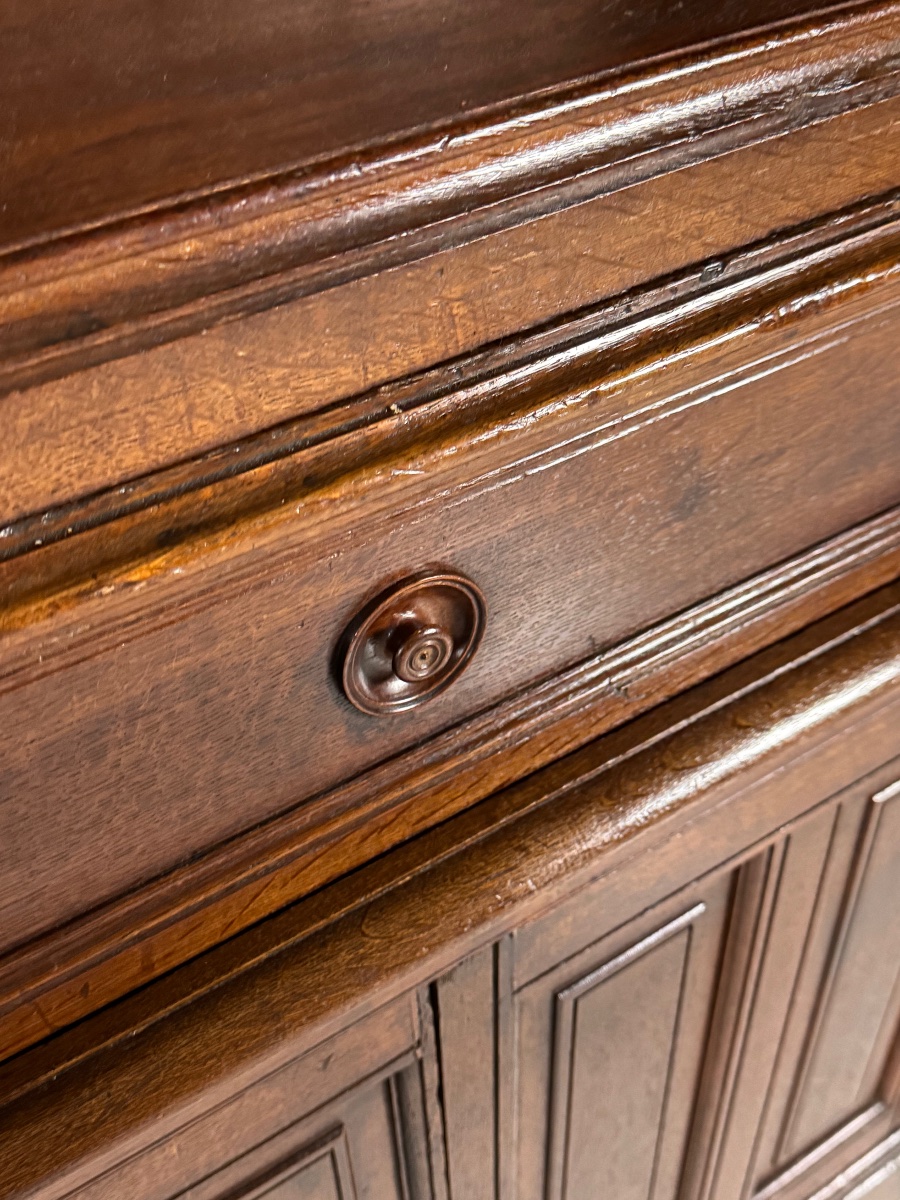 1960s Oak Bookcase, 365 Cm-photo-1