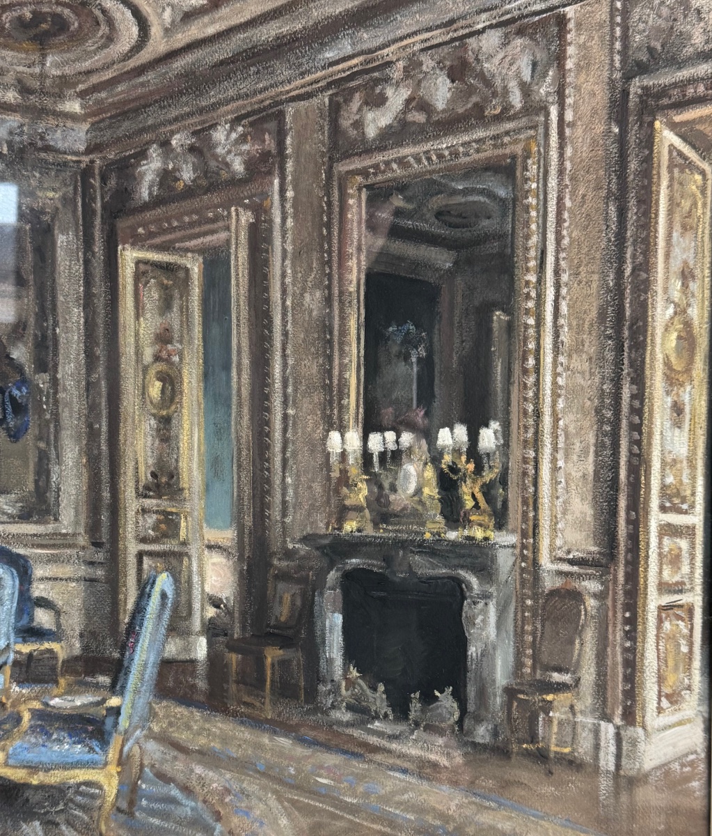 A Living Room In A Pastel-coloured French Château, Designed By-photo-6