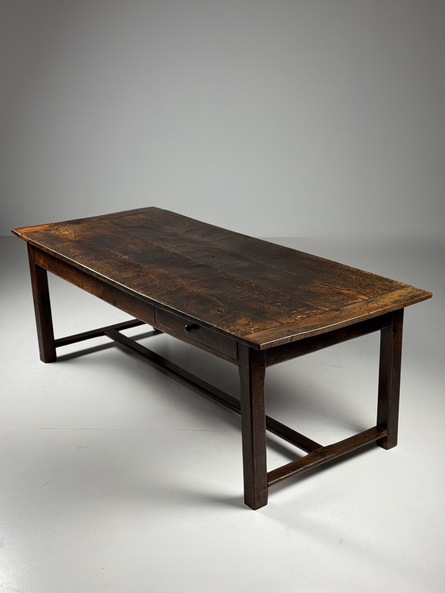 Table à manger française, vers 1800
