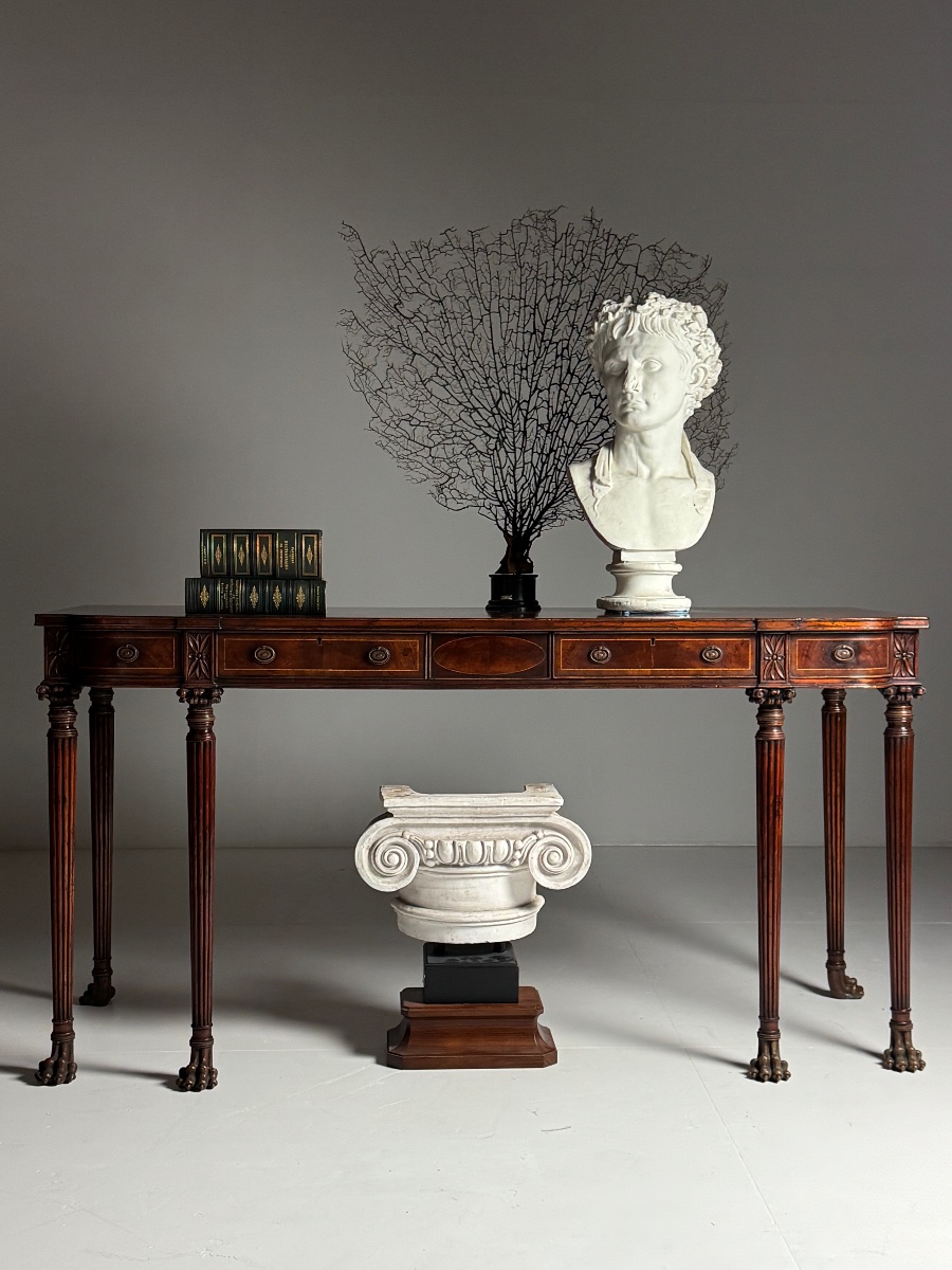 Table de buffet de style Régence anglaise, XXe siècle-photo-3