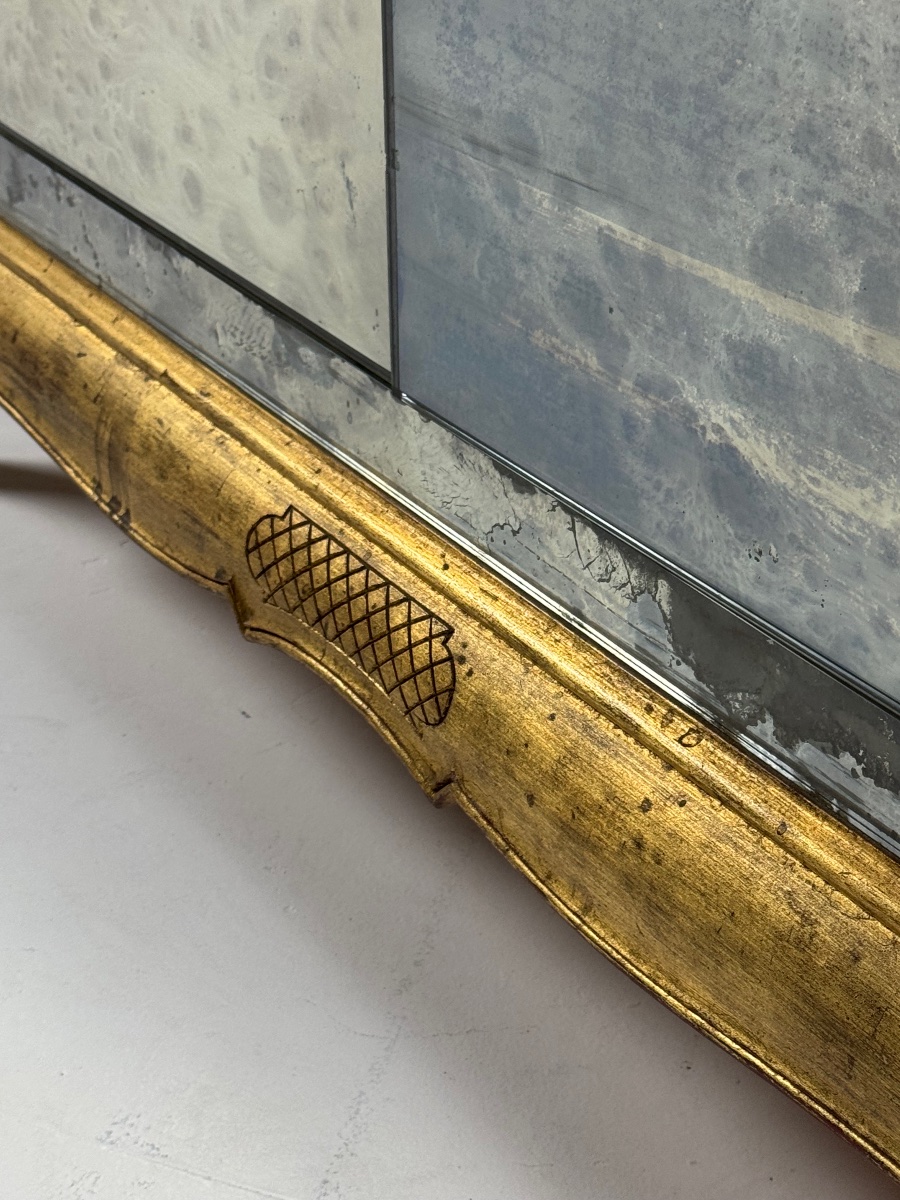 Buffet français à miroir, vers 1950-photo-4