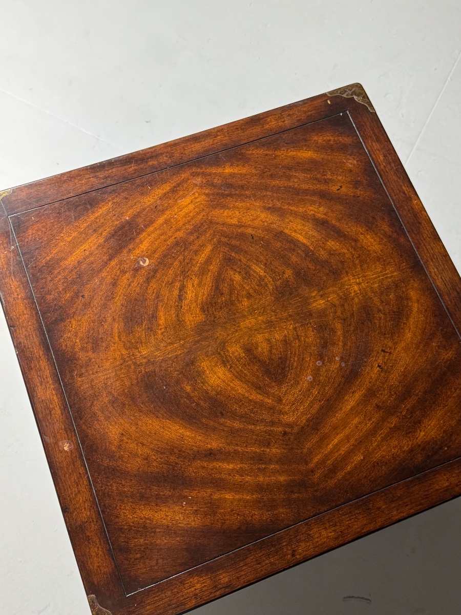 20th-century Campaign-style Coffee Table -photo-4