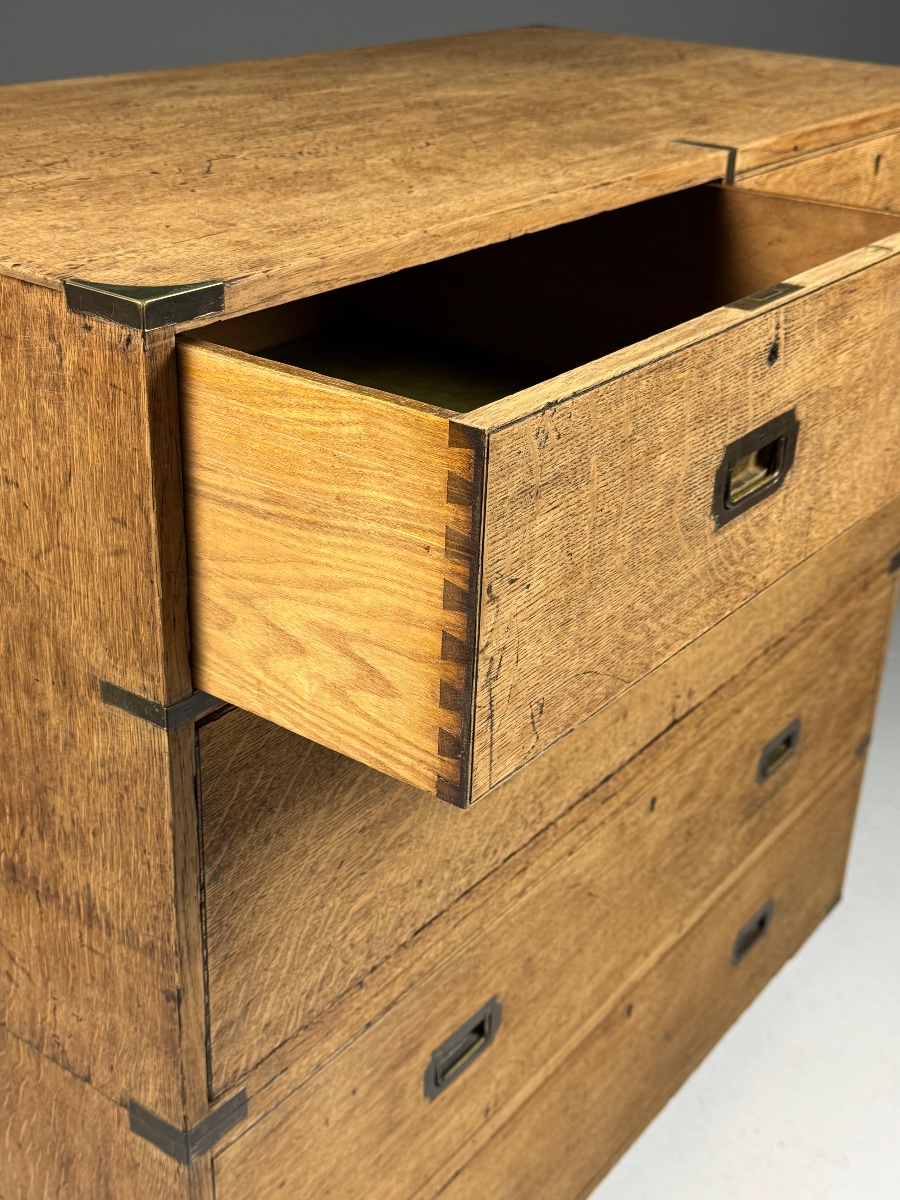 19th-century Country-style Chest Of Drawers-photo-1