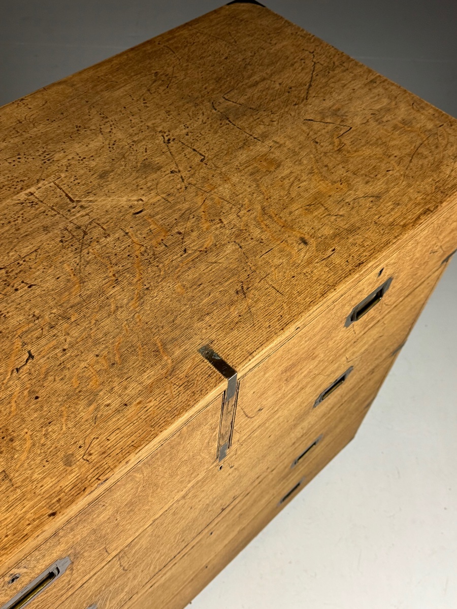 19th-century Country-style Chest Of Drawers-photo-5