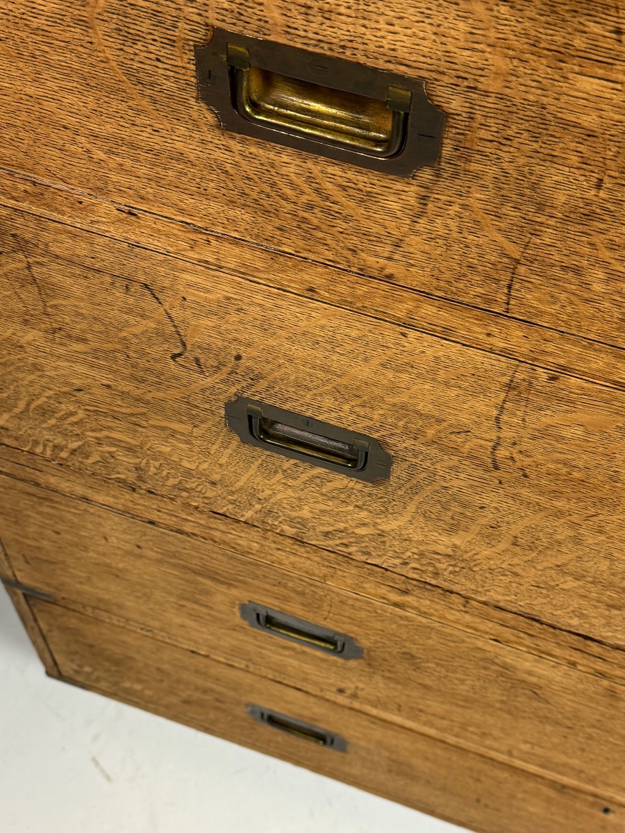 19th-century Country-style Chest Of Drawers-photo-6