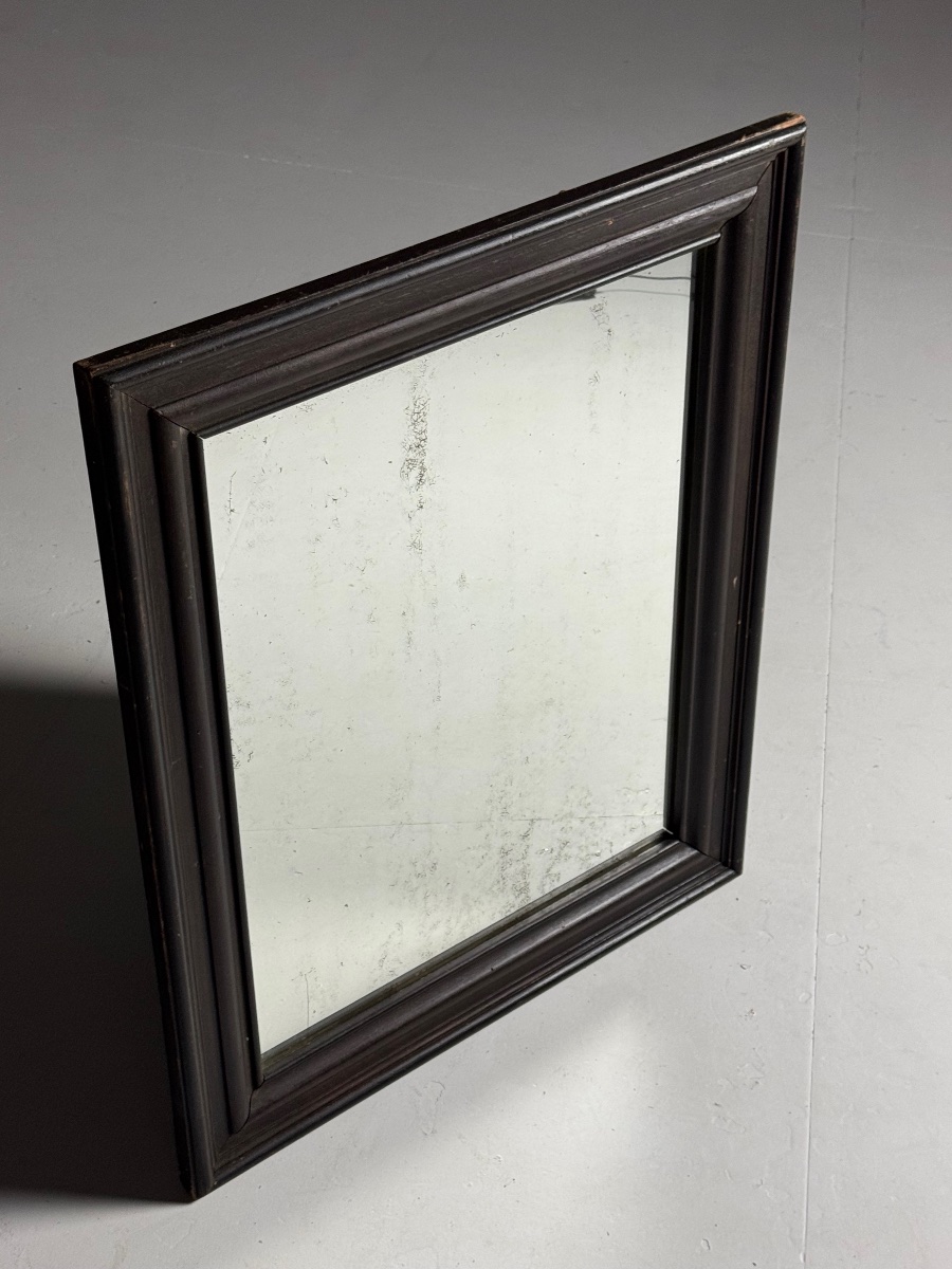 Miroir en pin, vers 1900-photo-4