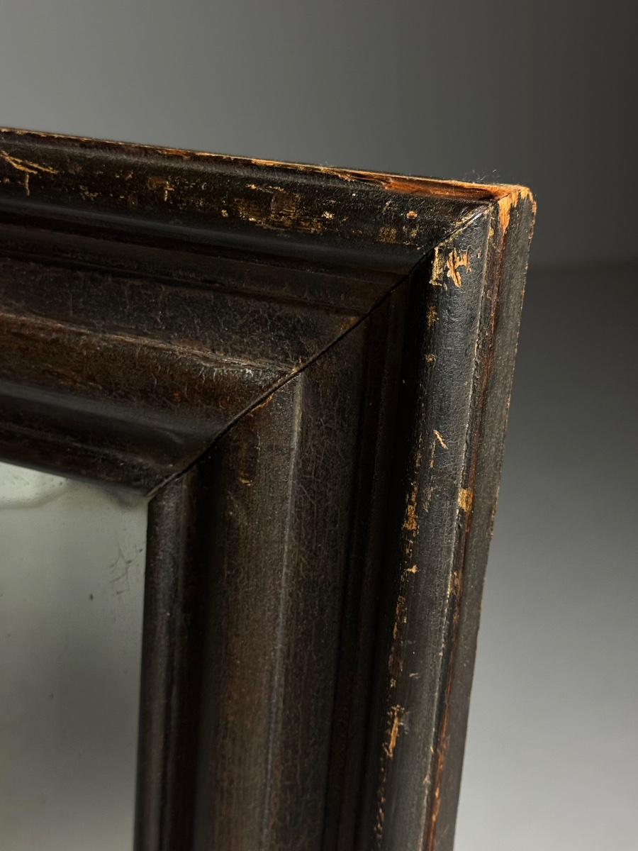 Miroir en pin, vers 1900-photo-5