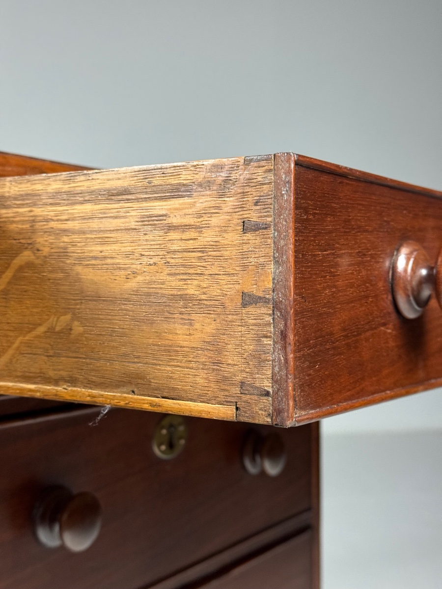 19th-century Mahogany Double Desk-photo-3