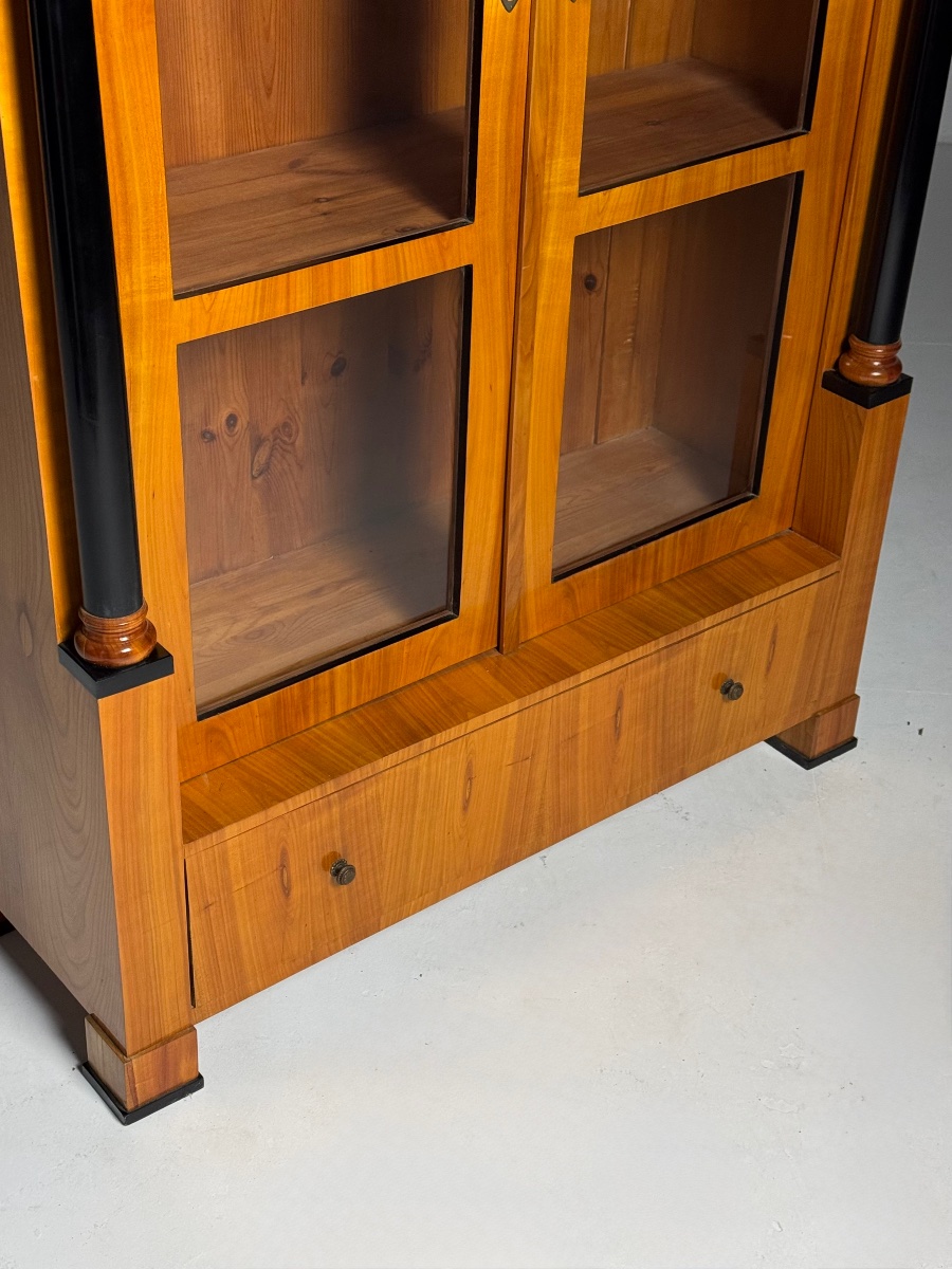 German Biedermeier-style Cabinet, Circa 1900-photo-5