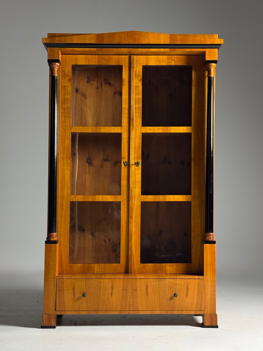 German Biedermeier-style Cabinet, Circa 1900
